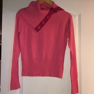 Pink European brand called Only. Size small.